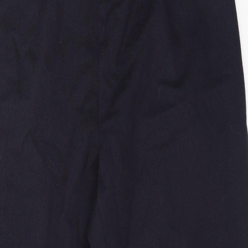 Berkertex Womens Blue  Cotton Trousers  Size 12 L22.5 in Regular