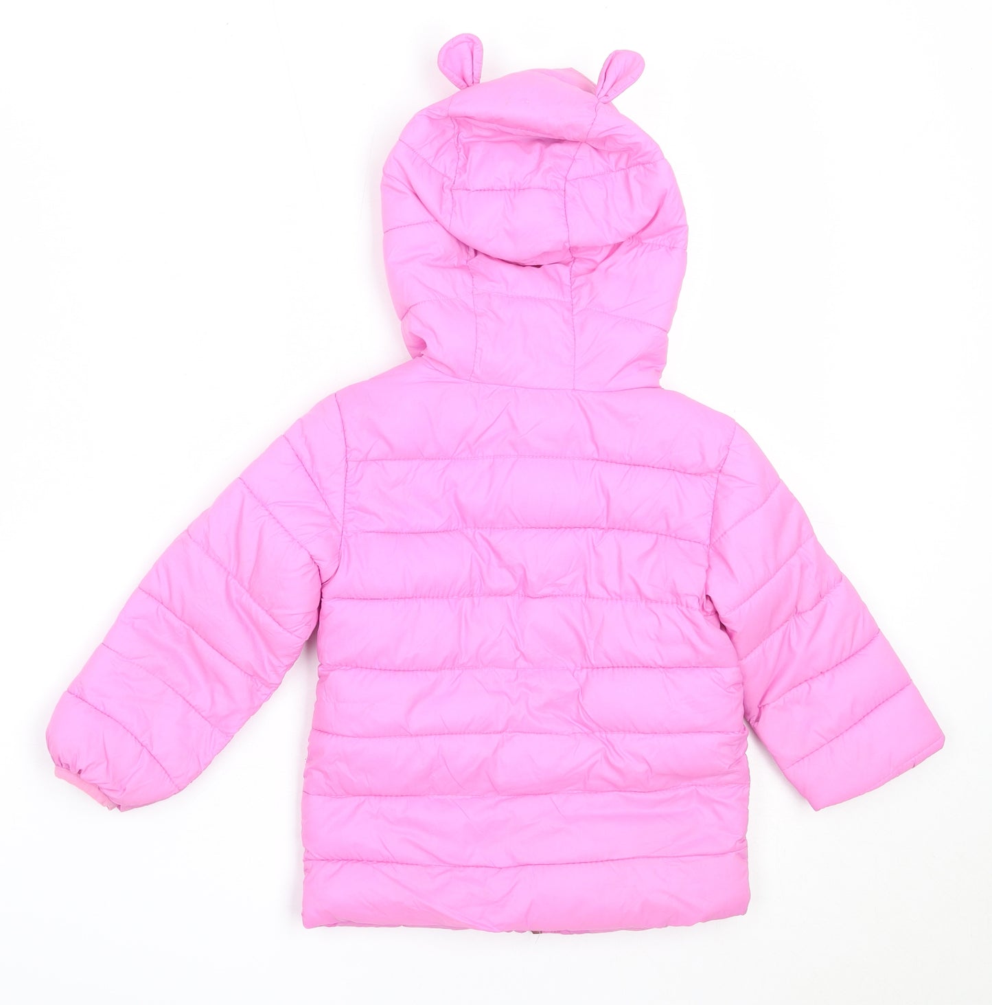 Lupilu Girls Pink   Puffer Jacket Coat Size 2-3 Years
