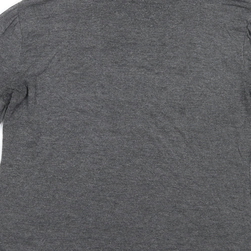 New Look Womens Grey Roll Neck  Viscose Pullover Jumper Size 16