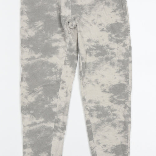 New Look Girls Grey Ombré Cotton Capri Trousers Size M  Regular Pullover