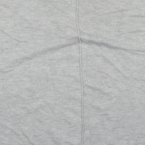 F&F Womens Grey Crew Neck  Viscose Pullover Jumper Size 14