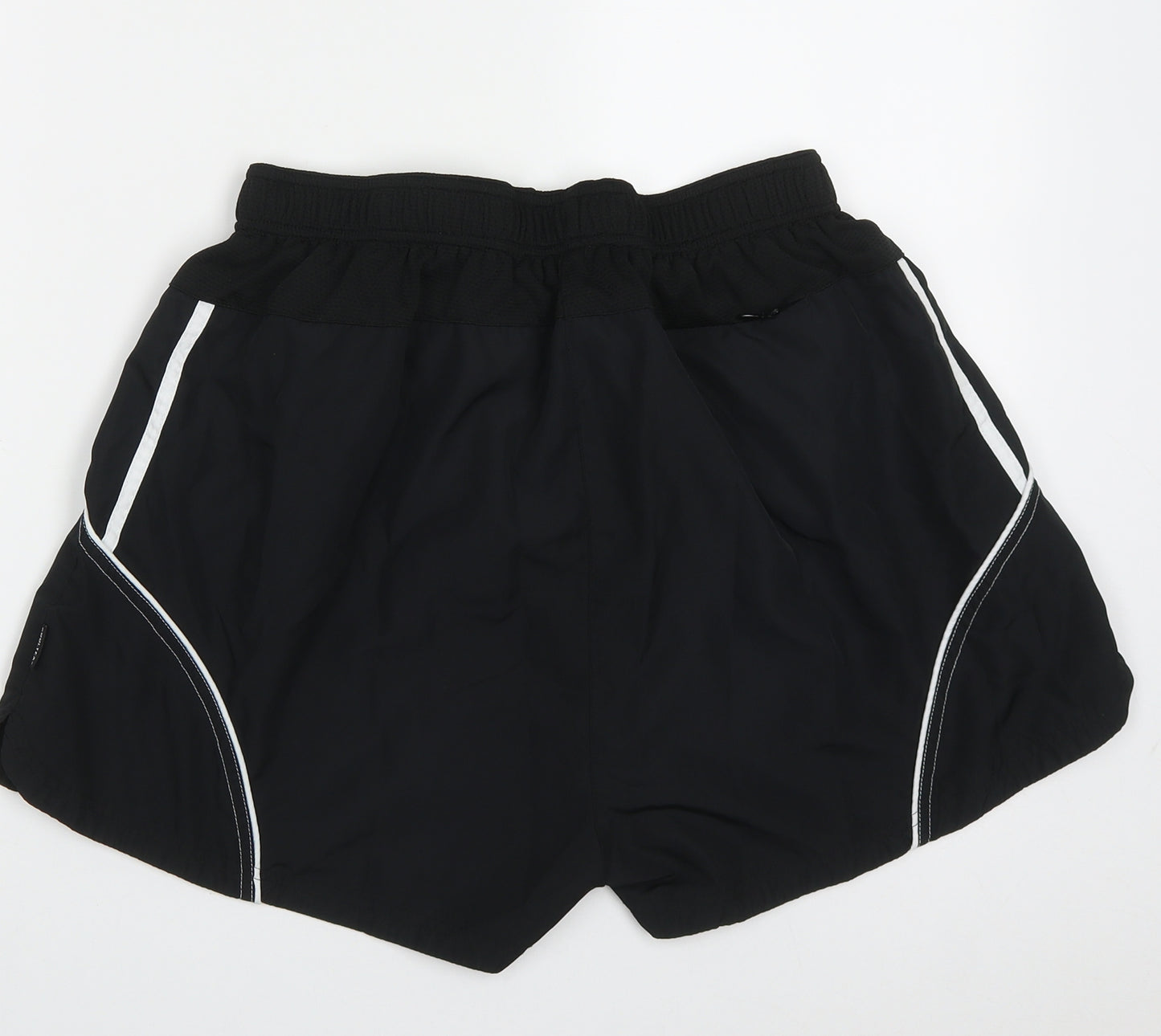 Game Gear Mens Black  Polyester Sweat Shorts Size 2XL  Regular Tie - leg 3 inch