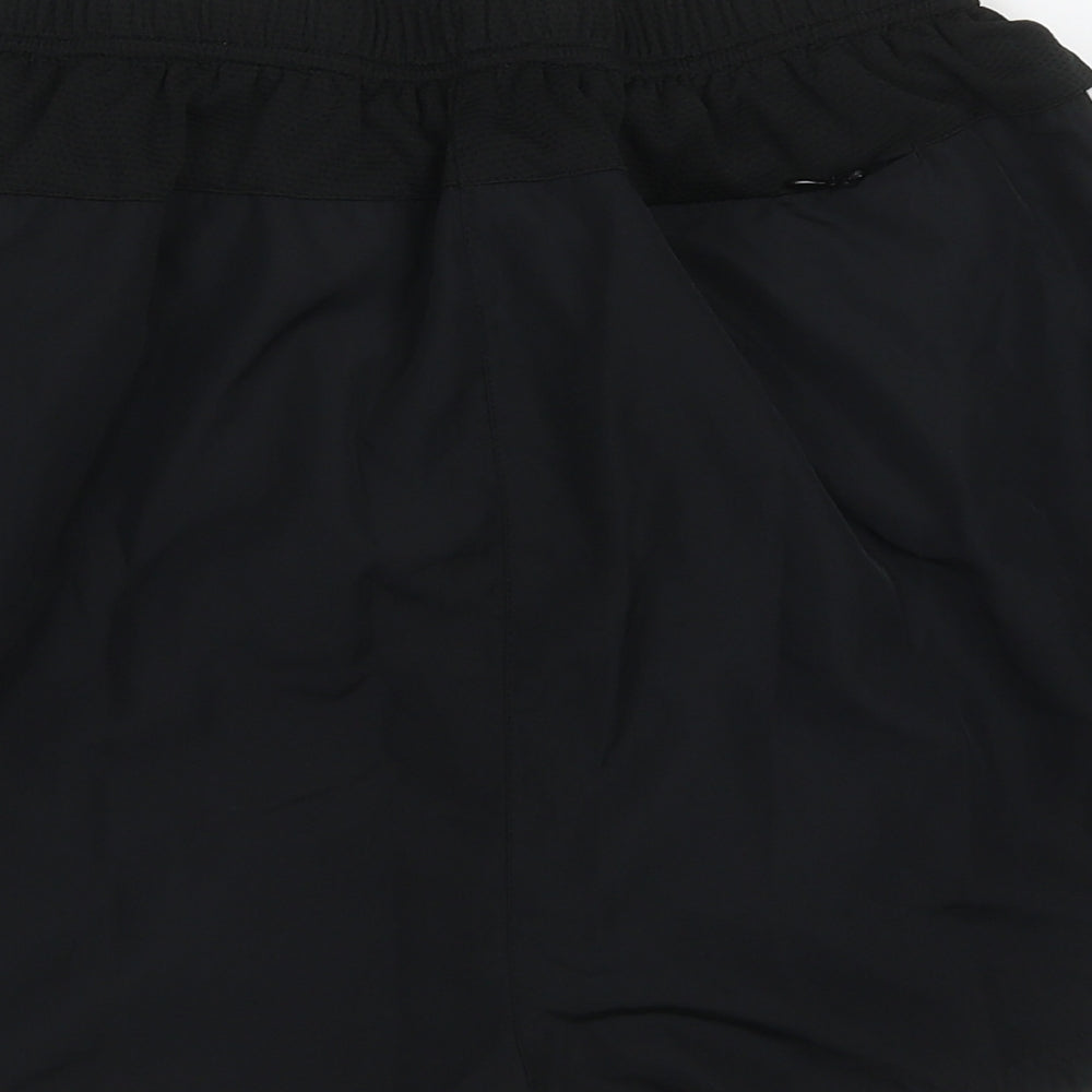 Game Gear Mens Black  Polyester Sweat Shorts Size 2XL  Regular Tie - leg 3 inch