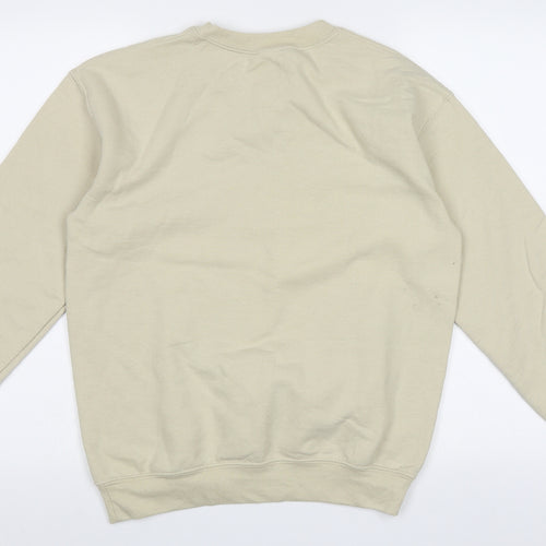 Missy Womens Beige  Polyester Pullover Sweatshirt Size 8  Pullover