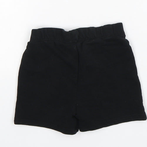 Primark Boys Black  Cotton  Sleep Shorts Size 12-18 Months   - Marvel