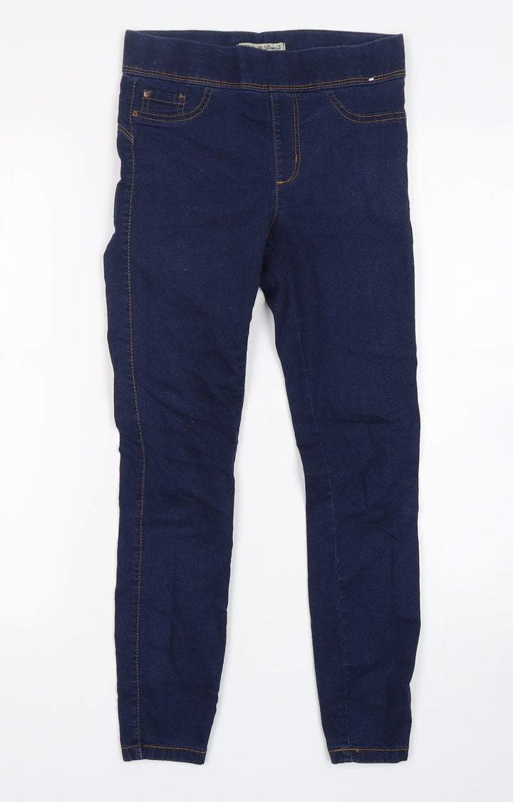 Denim Co  Womens Blue  Cotton Jegging Jeans Size 6 L25 in Regular