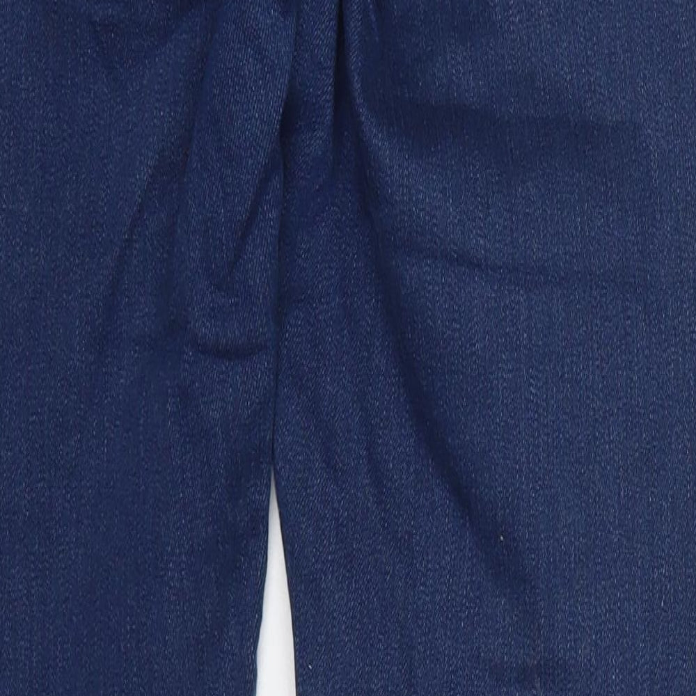 Superdry Womens Blue  Cotton Skinny Jeans Size 34 in L32 in Regular Button