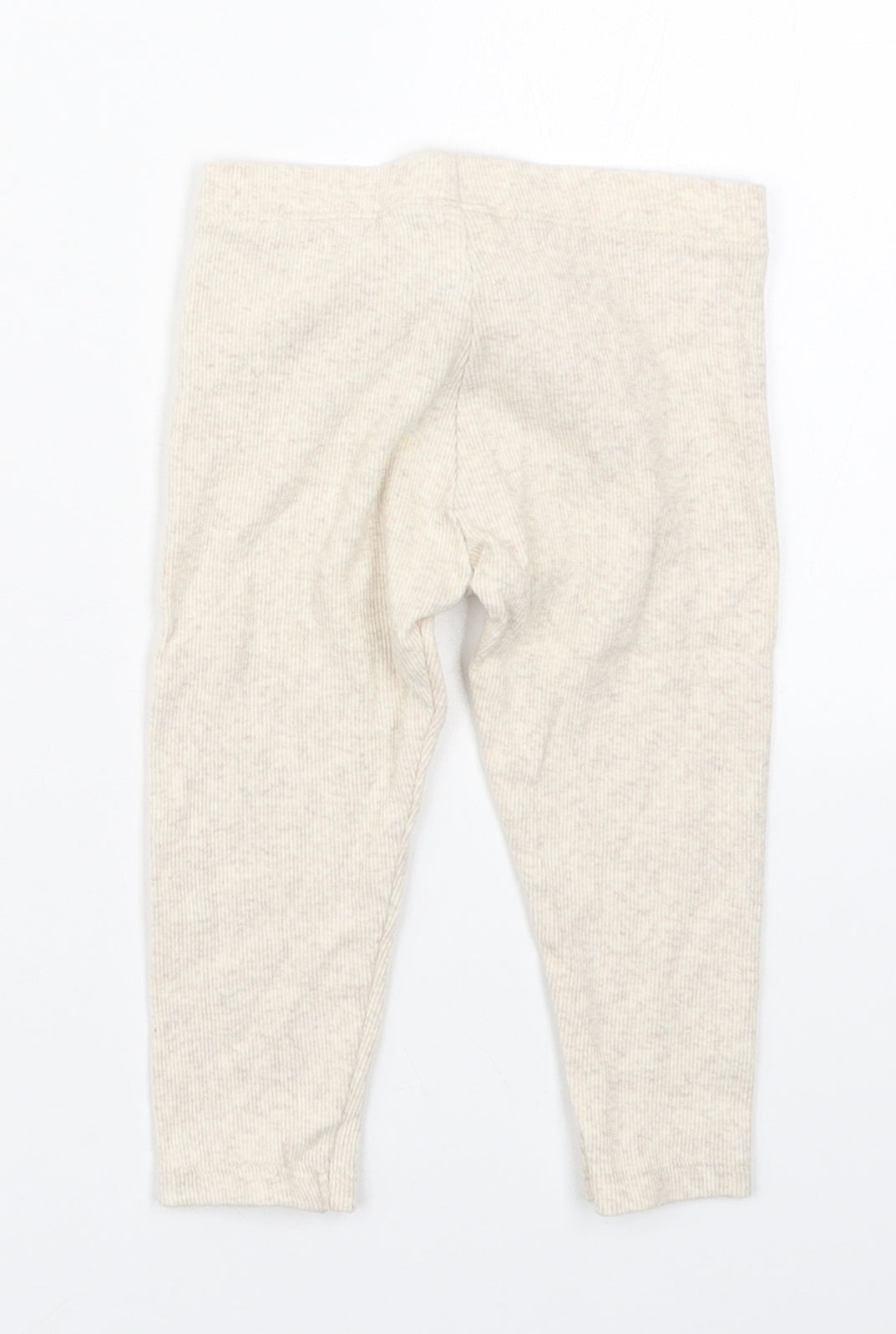 Baby Baby Beige  Cotton Capri Trousers Size 9-12 Months