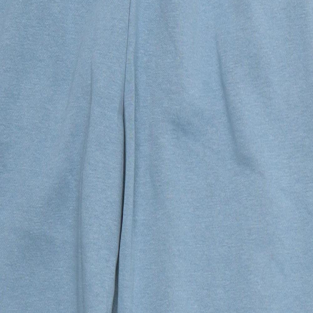 Damart Womens Blue  Polyester Sweatpants Trousers Size 14 L29 in Regular Drawstring