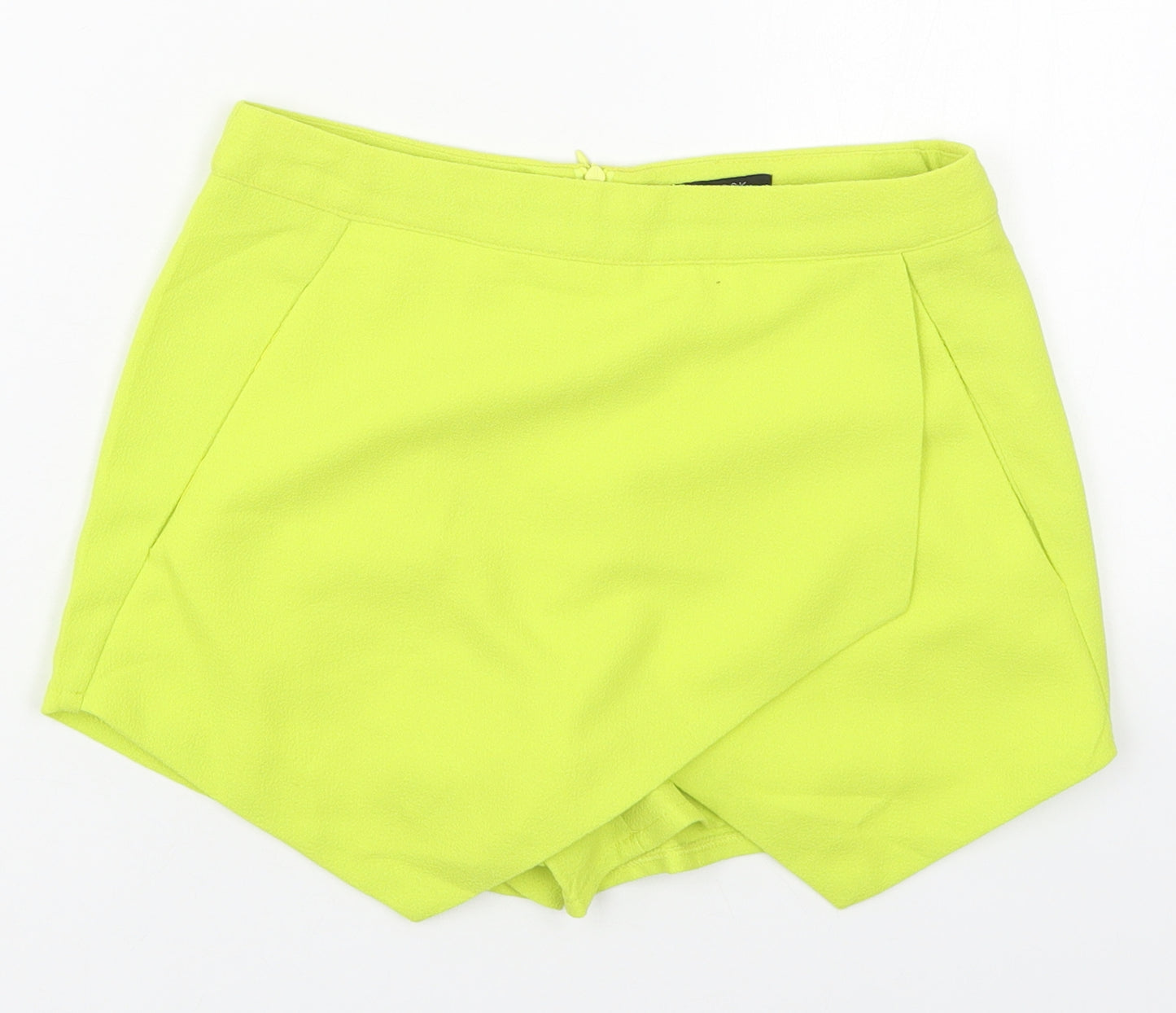 New Look Girls Green  Polyester A-Line Skort Size 12 Years  Regular Zip
