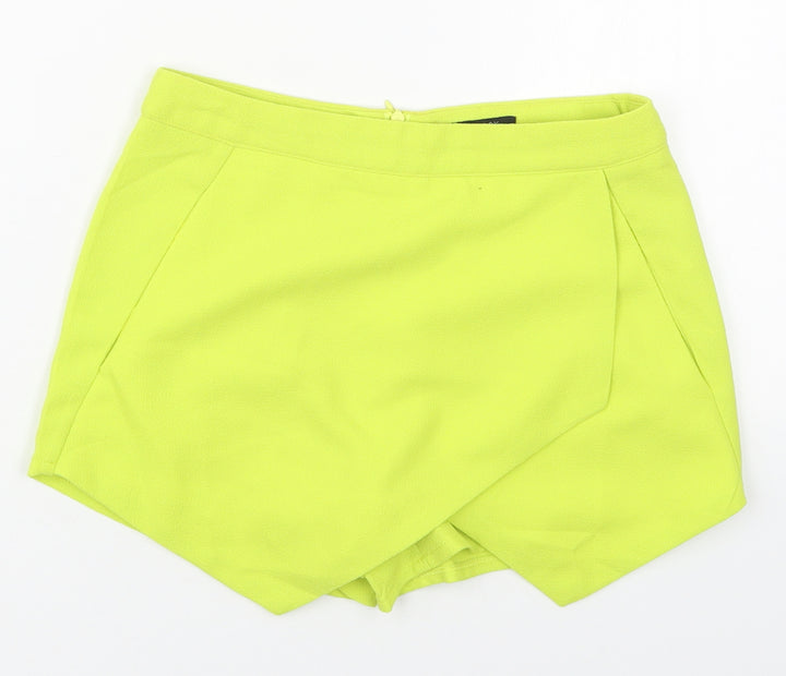 New Look Girls Green  Polyester A-Line Skort Size 12 Years  Regular Zip