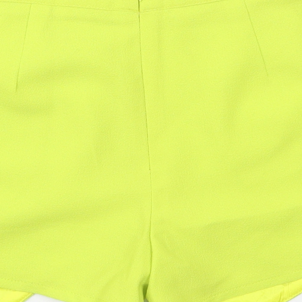 New Look Girls Green  Polyester A-Line Skort Size 12 Years  Regular Zip
