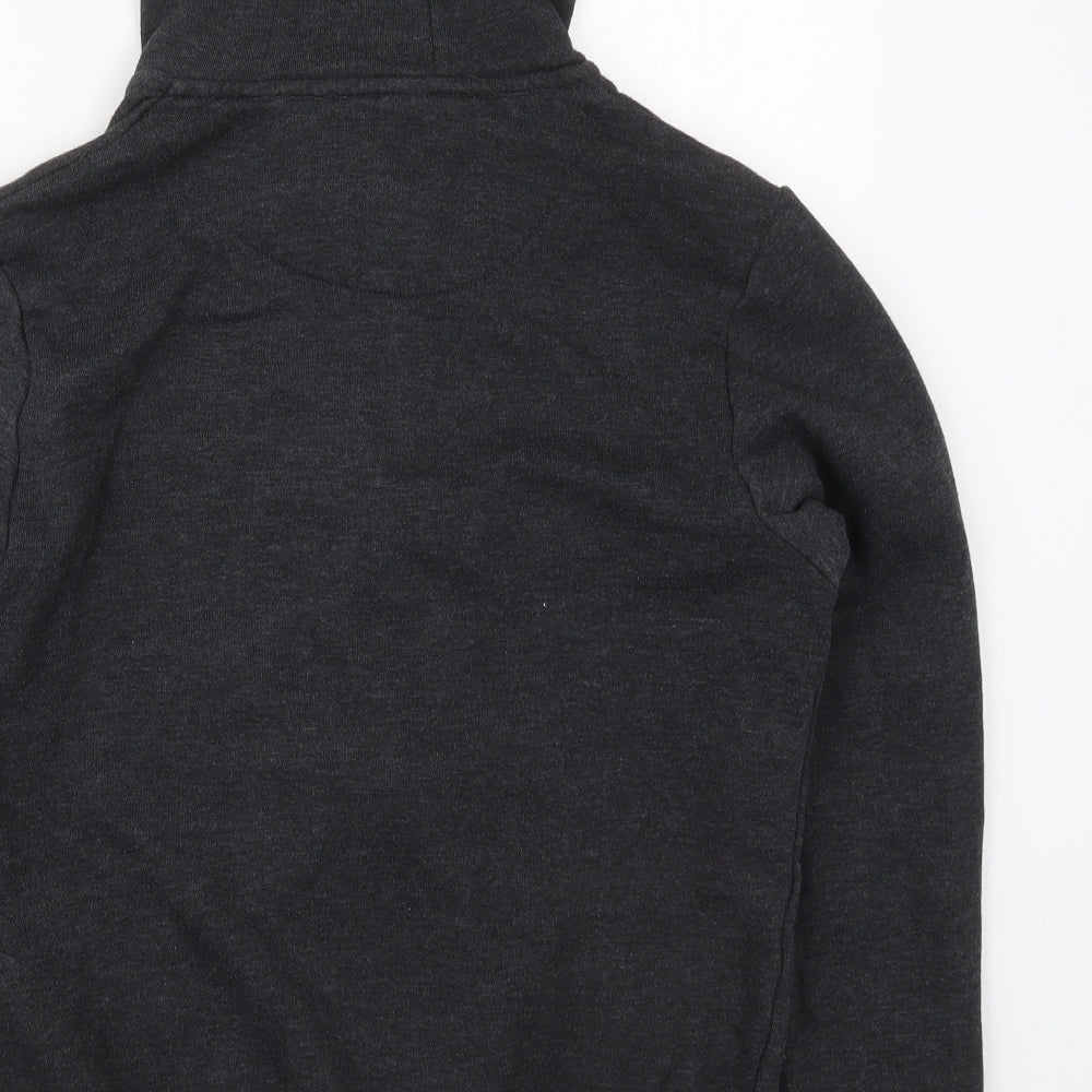 Primark Mens Grey  Cotton Full Zip Hoodie Size M