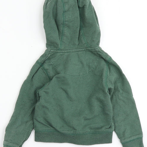Very Boys Green   Jacket  Size 9-12 Months   Zip - Speckled Print