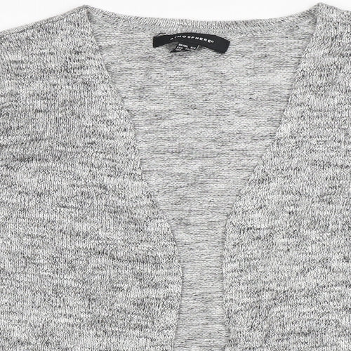 Atmosphere Womens Grey V-Neck  Viscose Shrug Jumper Size 6