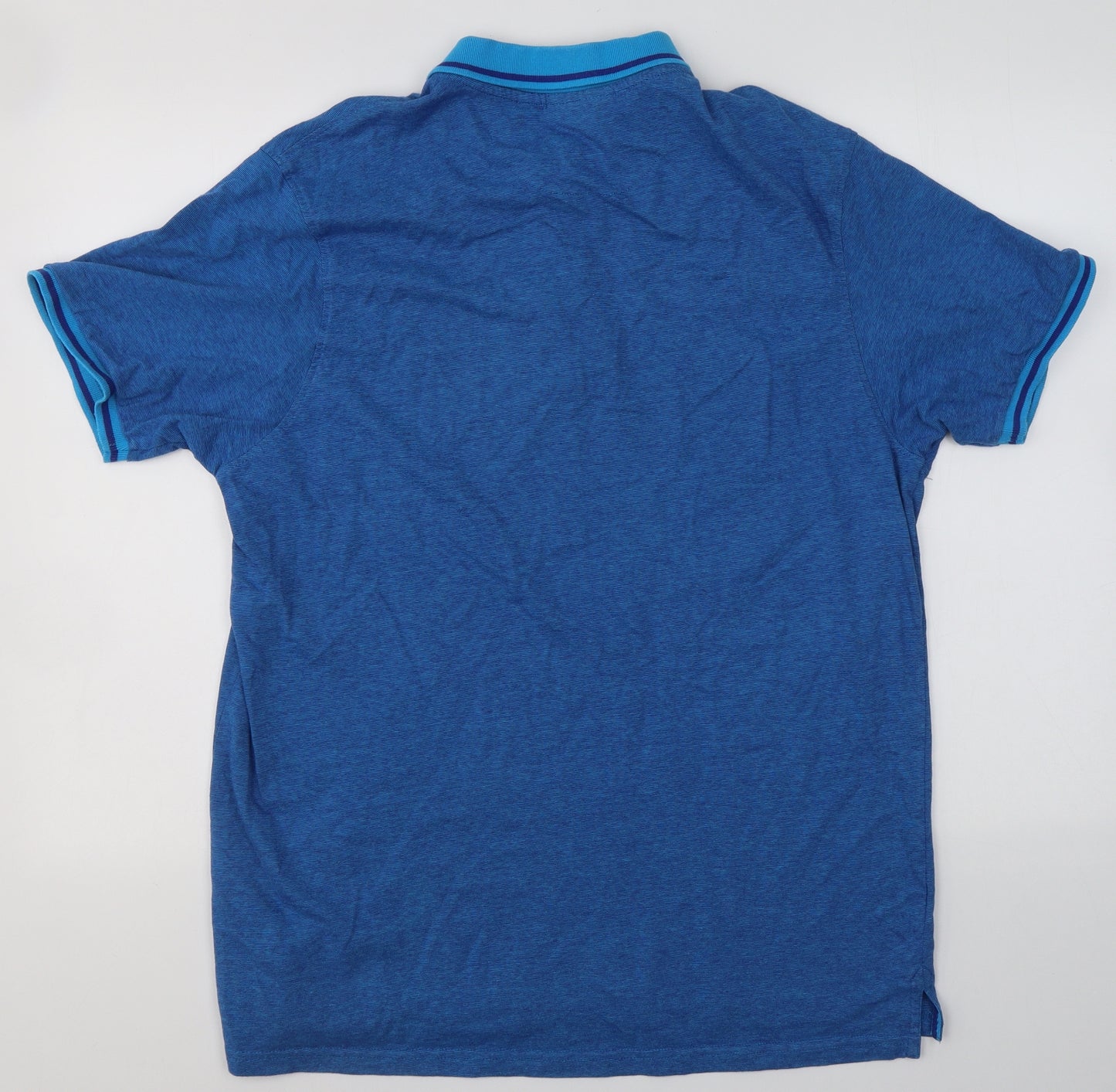 Pierre Cardin Mens Blue  Cotton  Polo Size XL Collared