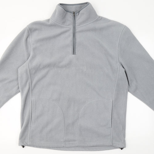 Active by CedarWood State Mens Grey  Polyester Pullover Hoodie Size XL