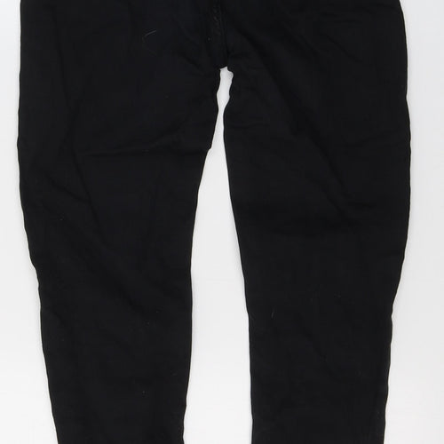F&F Womens Black  Cotton Skinny Jeans Size 8 L25 in Regular