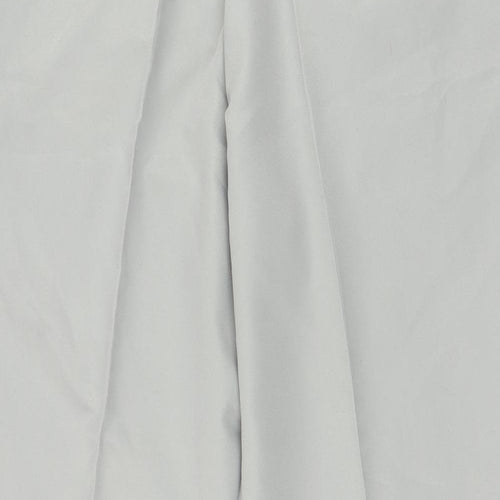 Slazenger Mens Green  Polyester Dress Pants Trousers Size 34 in L28 in Regular Zip