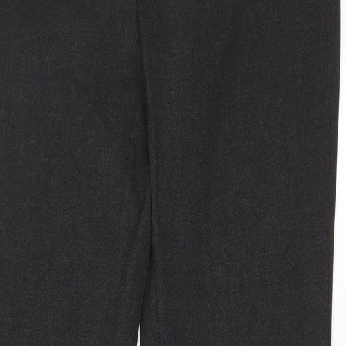 River Island Womens Grey  Polyester Dress Pants Trousers Size 10 L32.5 in Regular Zip