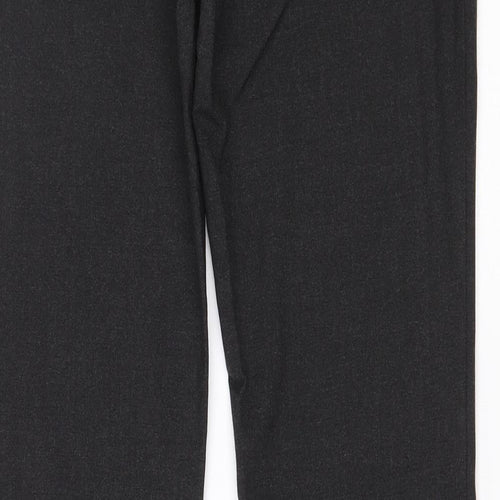 River Island Womens Grey  Polyester Dress Pants Trousers Size 10 L32.5 in Regular Zip