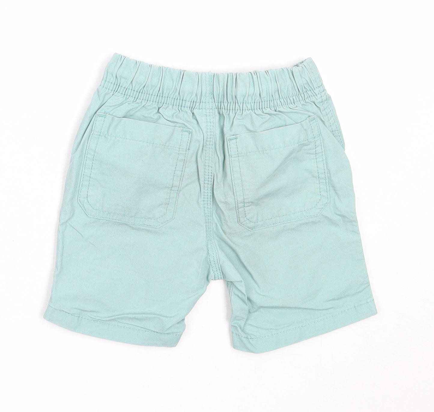Dunnes Stores Boys Blue  Cotton Cropped Trousers Size 9-12 Months