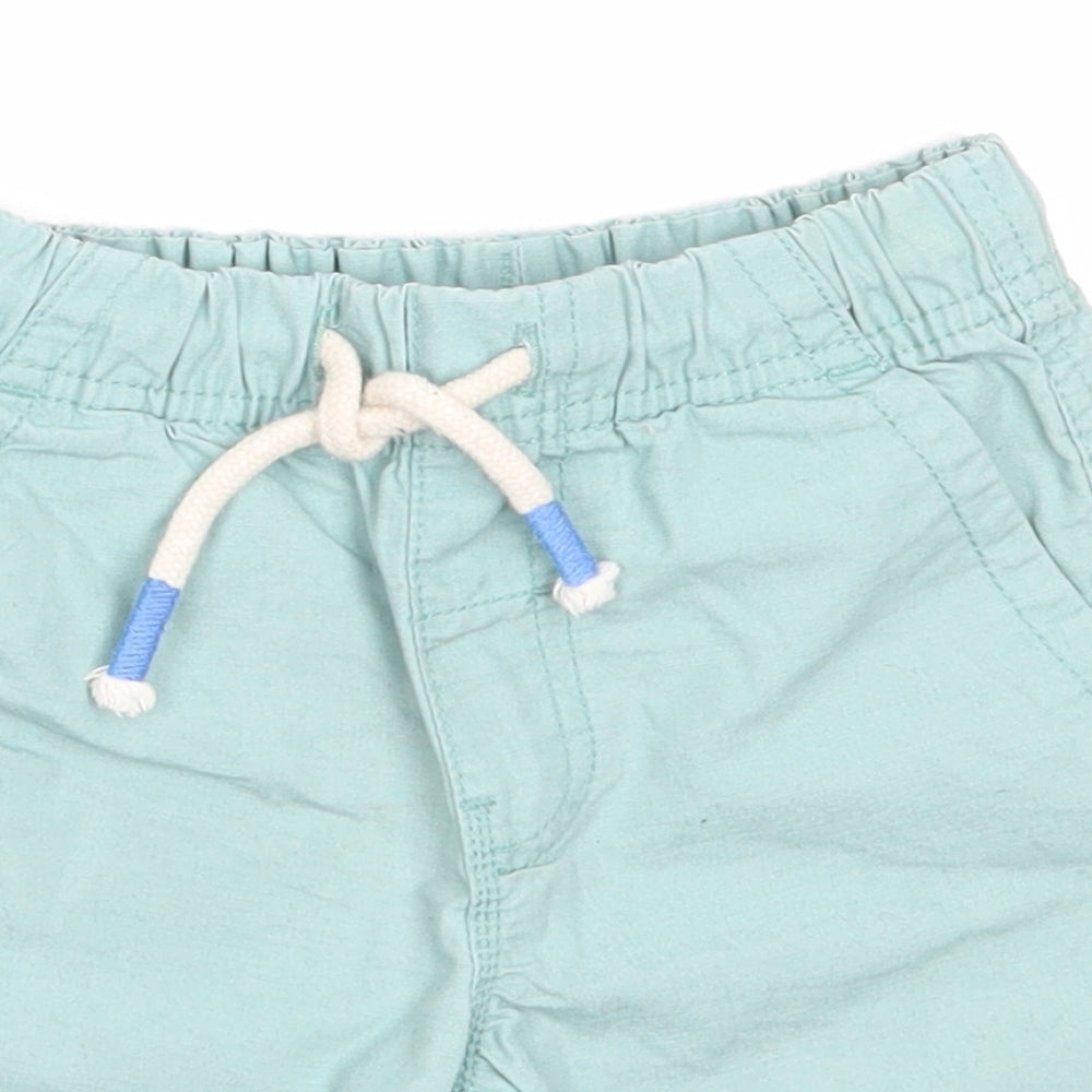 Dunnes Stores Boys Blue  Cotton Cropped Trousers Size 9-12 Months