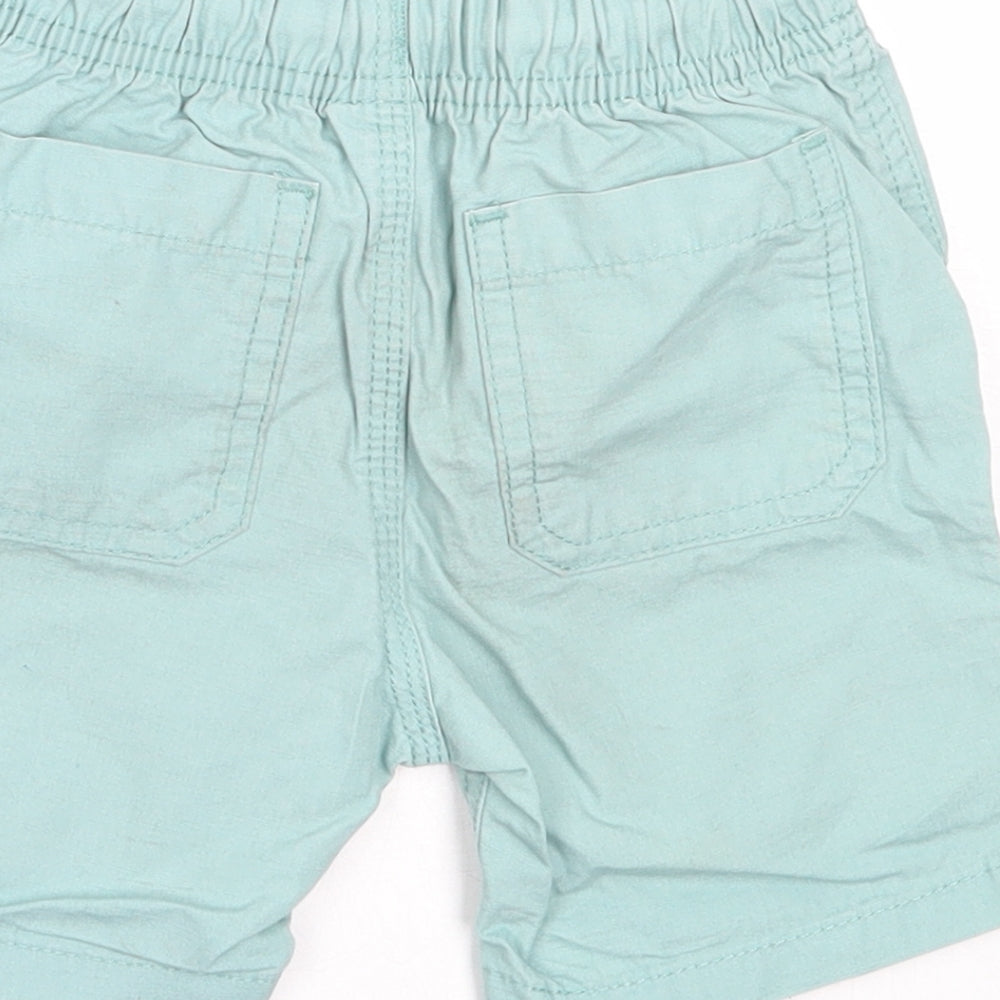 Dunnes Stores Boys Blue  Cotton Cropped Trousers Size 9-12 Months