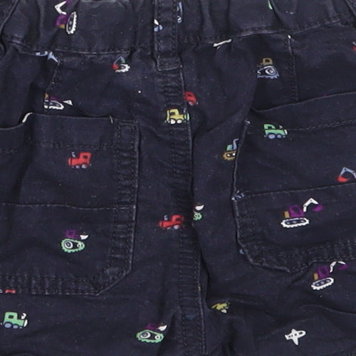 NEXT Boys Blue  Cotton Cropped Trousers Size 12-18 Months