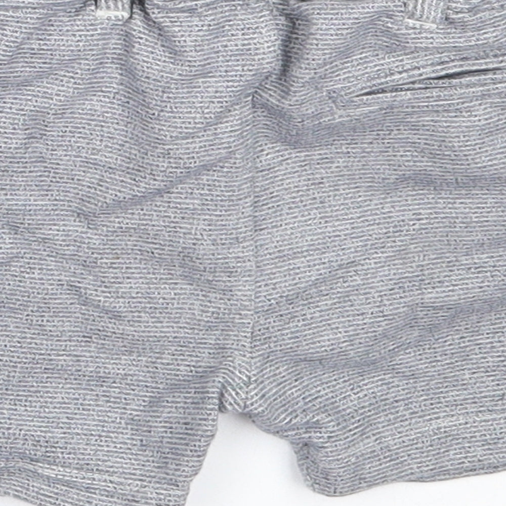 NEXT Boys Blue  Cotton Cropped Trousers Size 12-18 Months