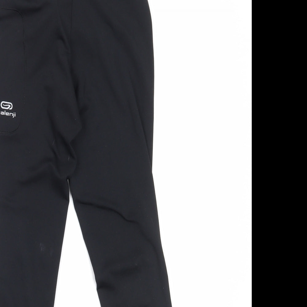 Kalenji Boys Black  Polyester Sweatpants Trousers Size 12 Years  Regular