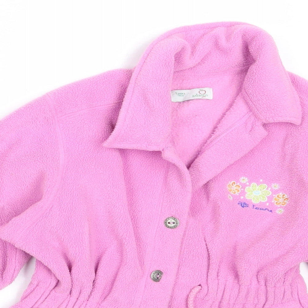 Adams Girls Pink   Jacket  Size 5 Years