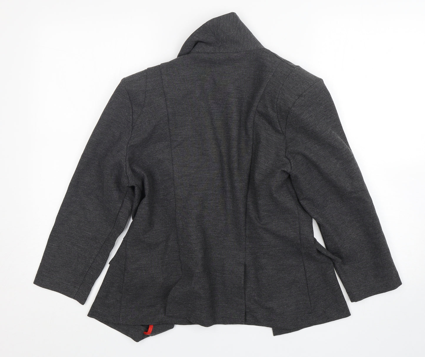 Marks & Spencer School Womens Grey  Polyester Jacket Blazer Size 14