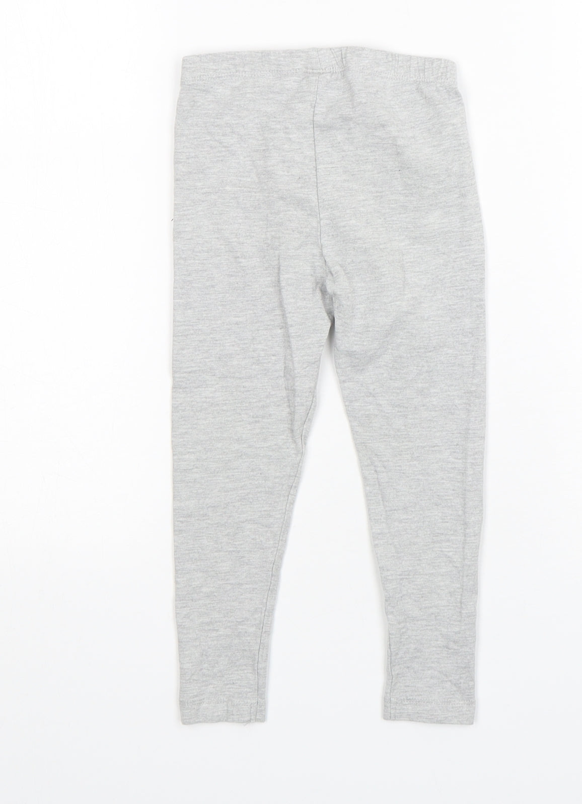 TU Girls Grey  Cotton Sweatpants Trousers Size 5 Years  Regular Pullover - Leggings