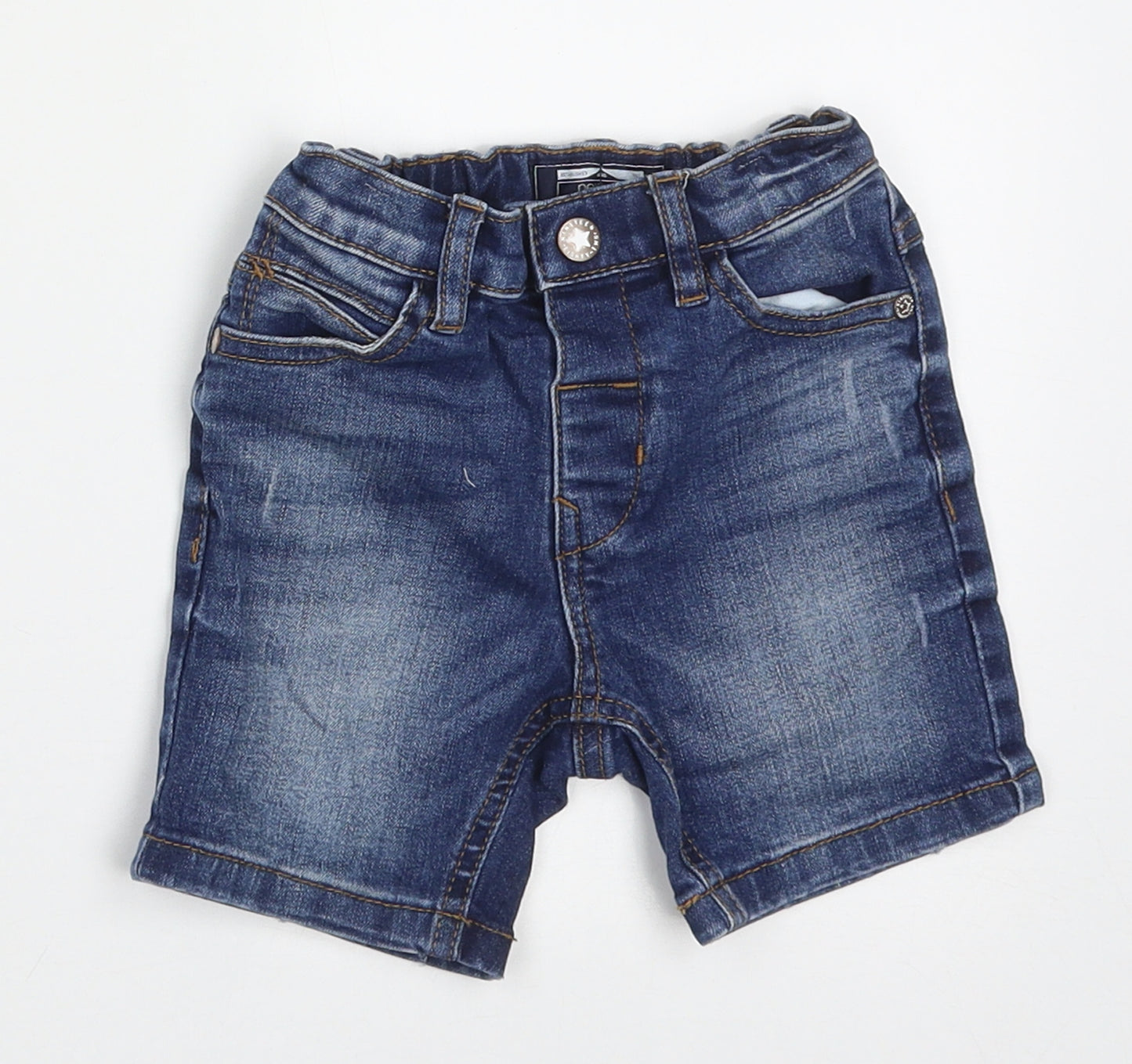 NEXT Boys Black  Cotton Shorts Outfit/Set Size 12-18 Months  Button