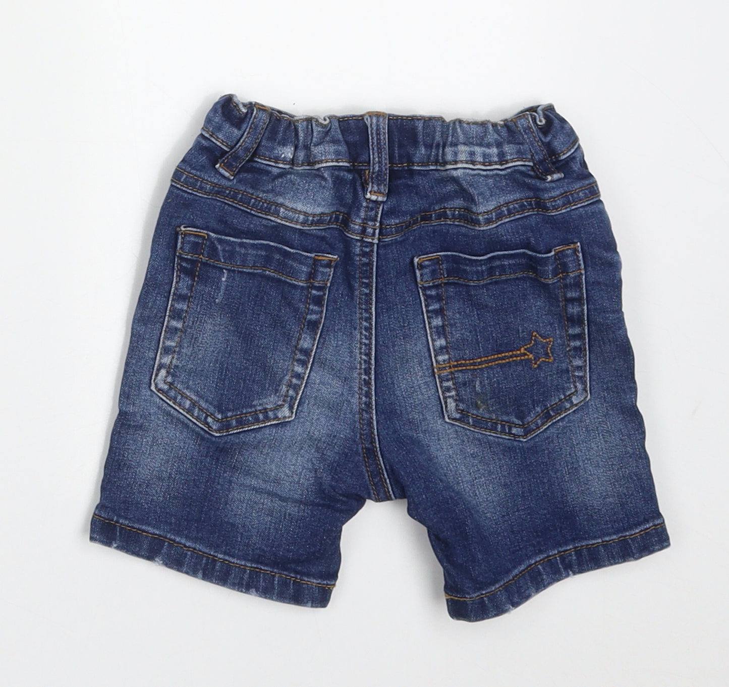 NEXT Boys Black  Cotton Shorts Outfit/Set Size 12-18 Months  Button