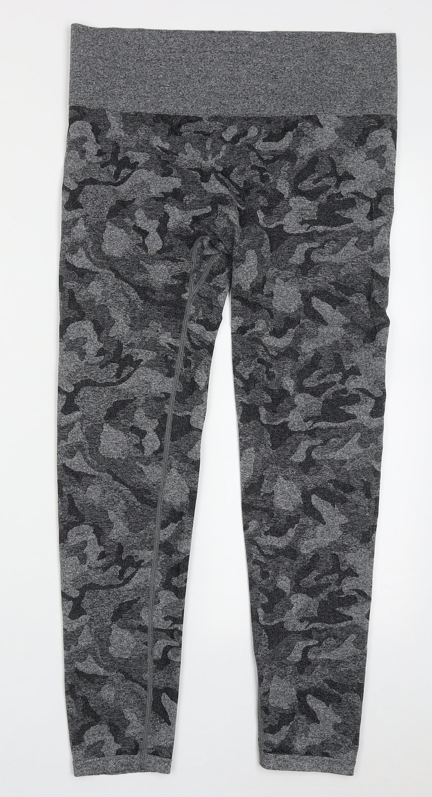 Dunnes Stores Womens Grey  Nylon Capri Leggings Size XL L25 in