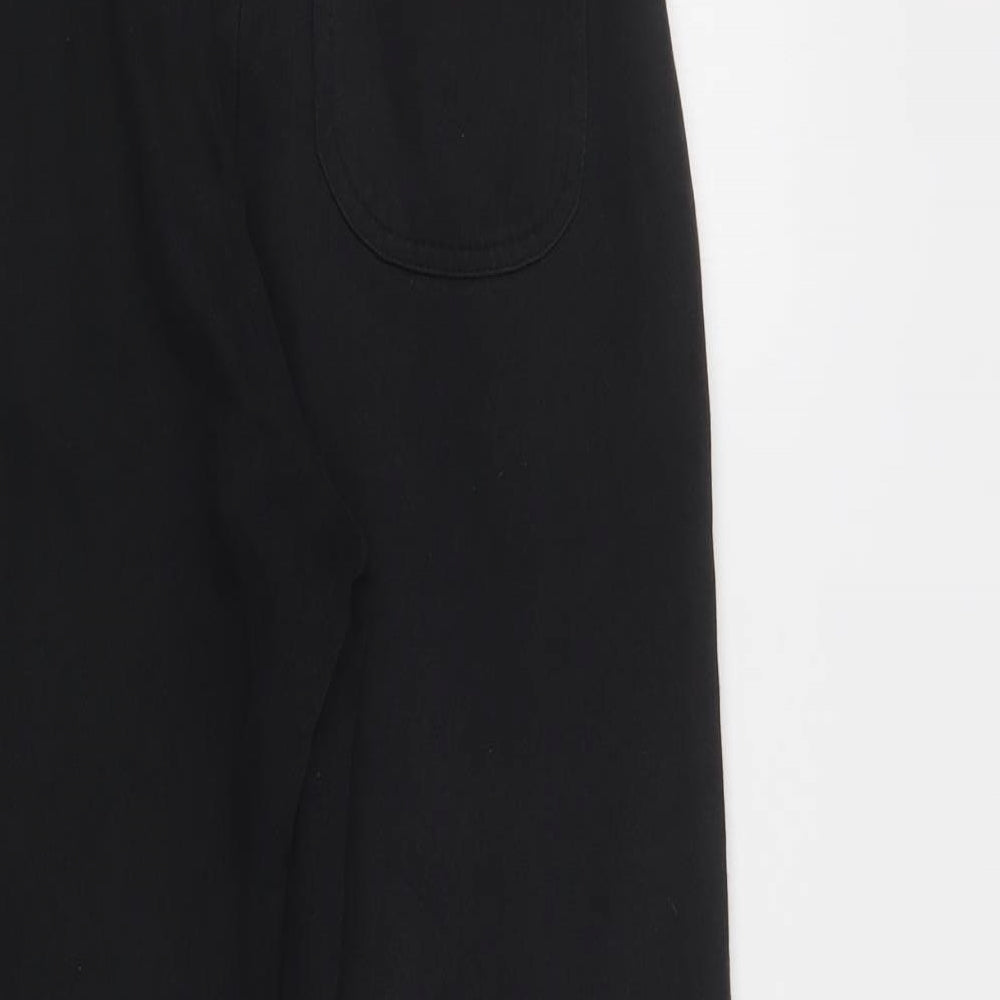 Lyle & Scott Boys Black  Cotton Jogger Trousers Size 10-11 Years  Regular Drawstring