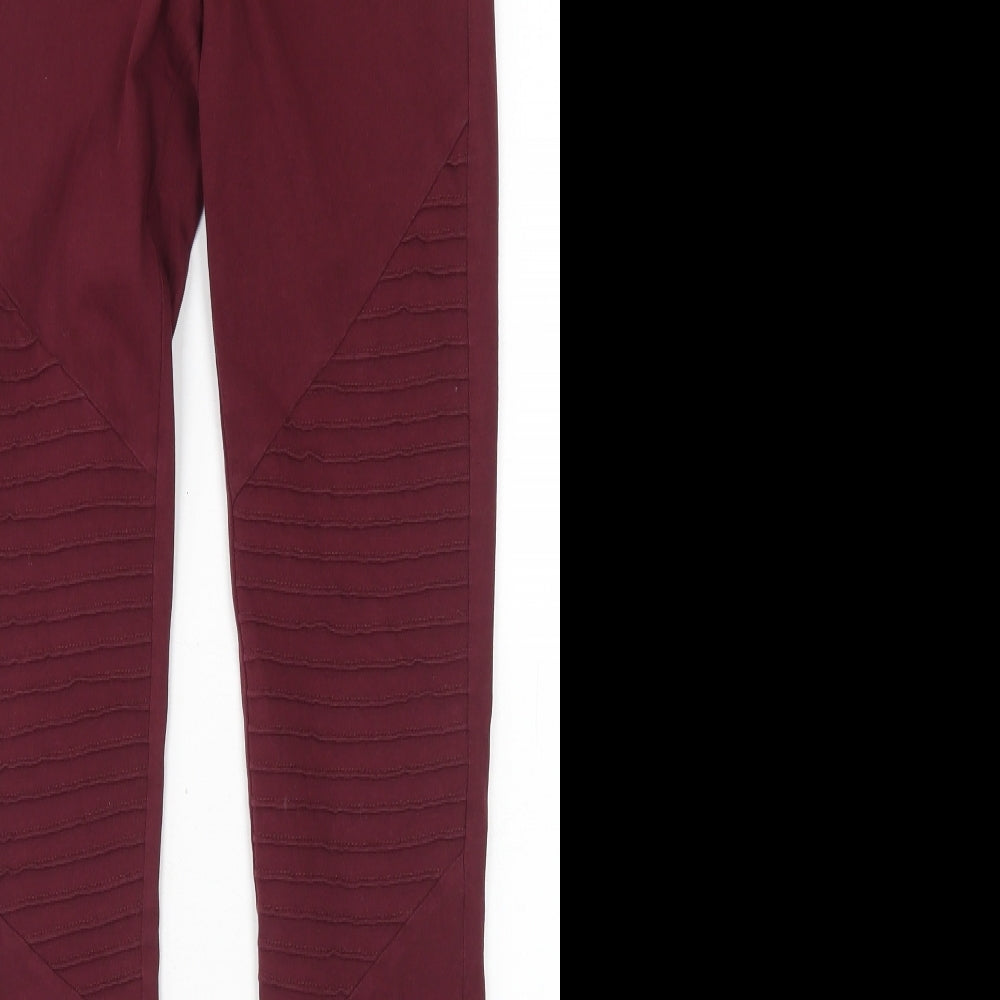 Cotton On Womens Purple  Polyester Jogger Leggings Size S L30 in