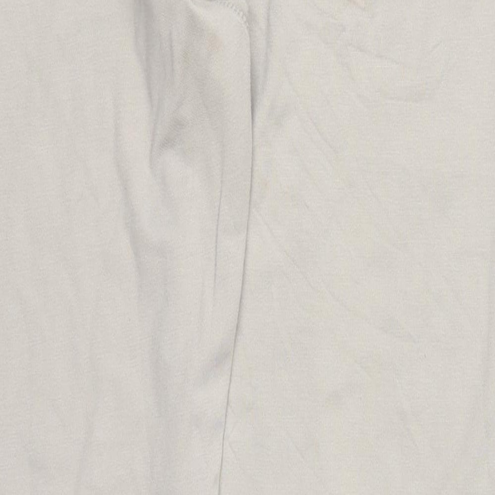 Primark Womens Grey  Nylon Carrot Leggings Size 18 L29 in