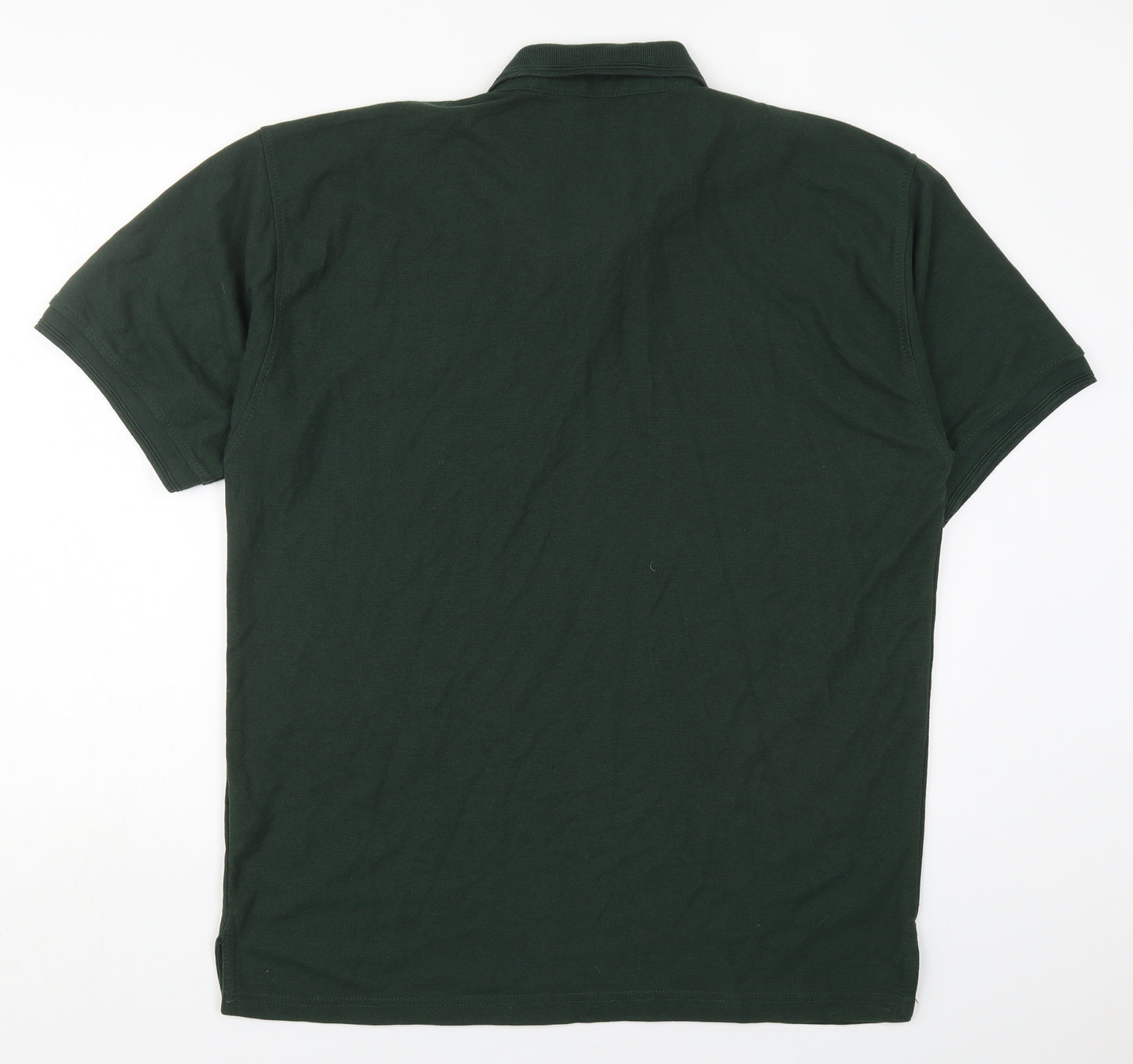 Henbury Mens Green  Polyester  Polo Size XL Collared Pullover - Clogher Valley Golf Club