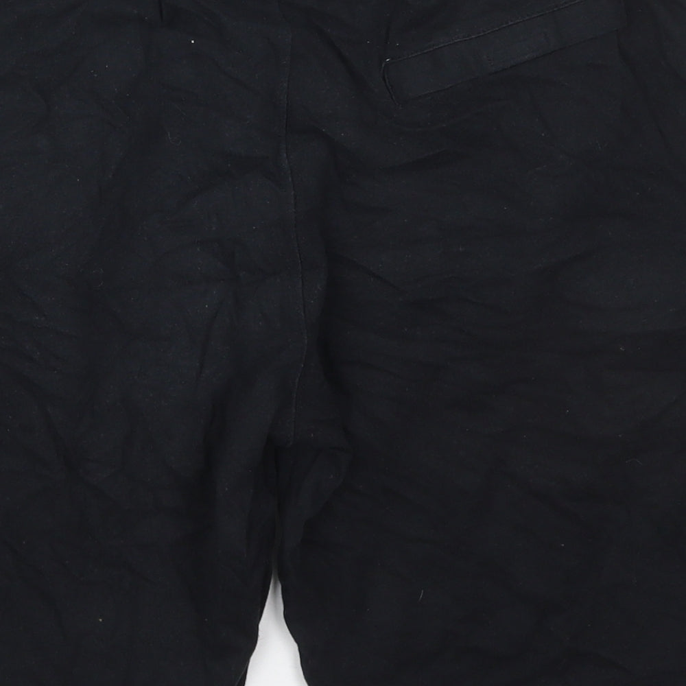 Nike Mens Black  Cotton Sweat Shorts Size M L9 in Regular