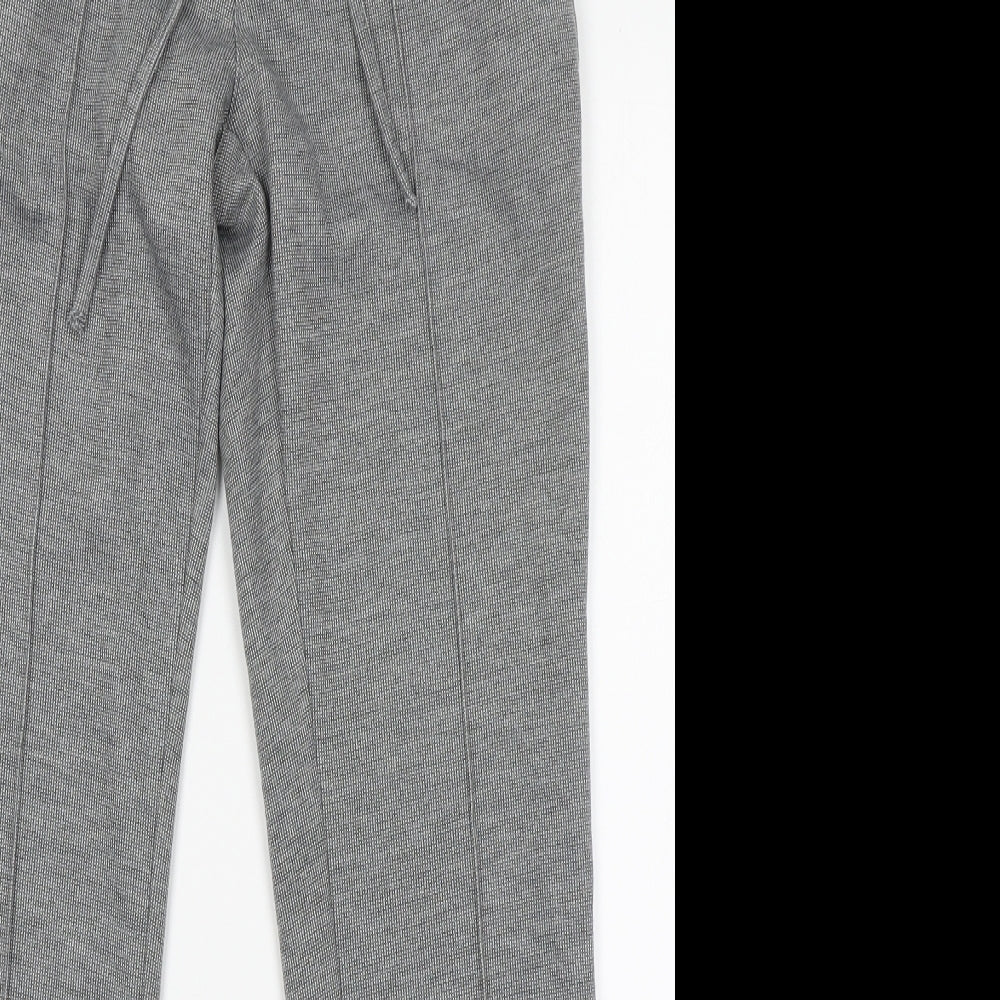 Albion Mens Grey  Polyester Jogger Trousers Size 30 L29 in Regular Drawstring