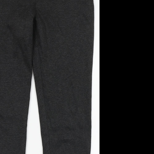 TU Womens Grey  Viscose Trousers  Size 14 L27 in Regular Button