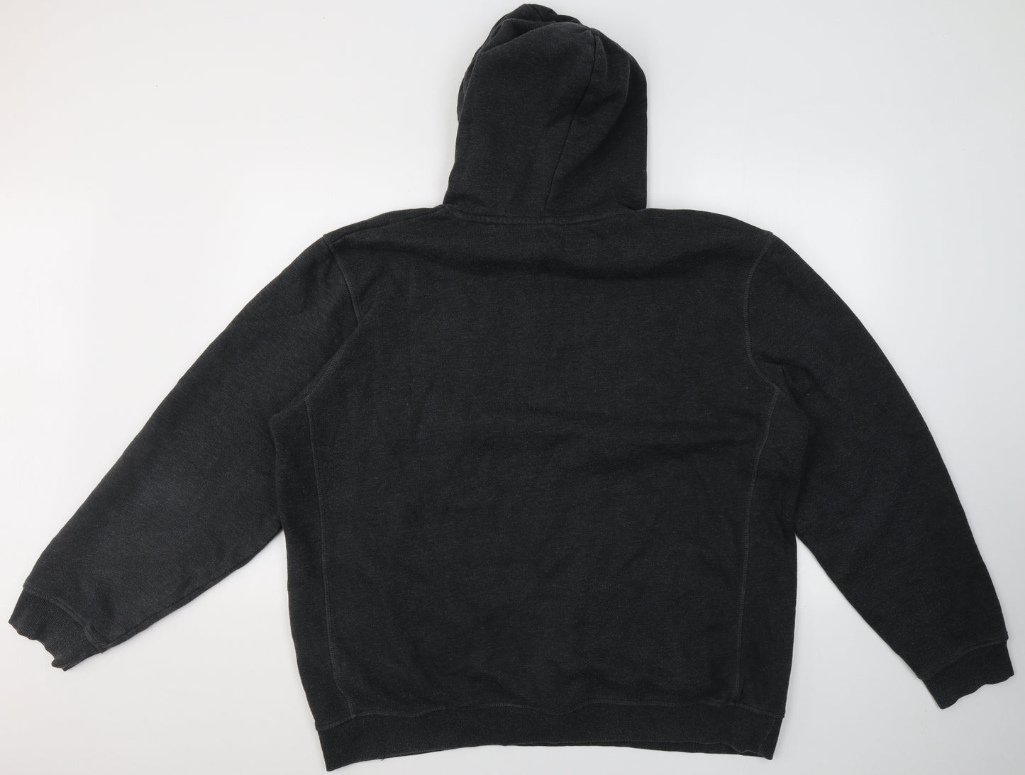 NEXT Mens Grey  Cotton Pullover Hoodie Size 3XL