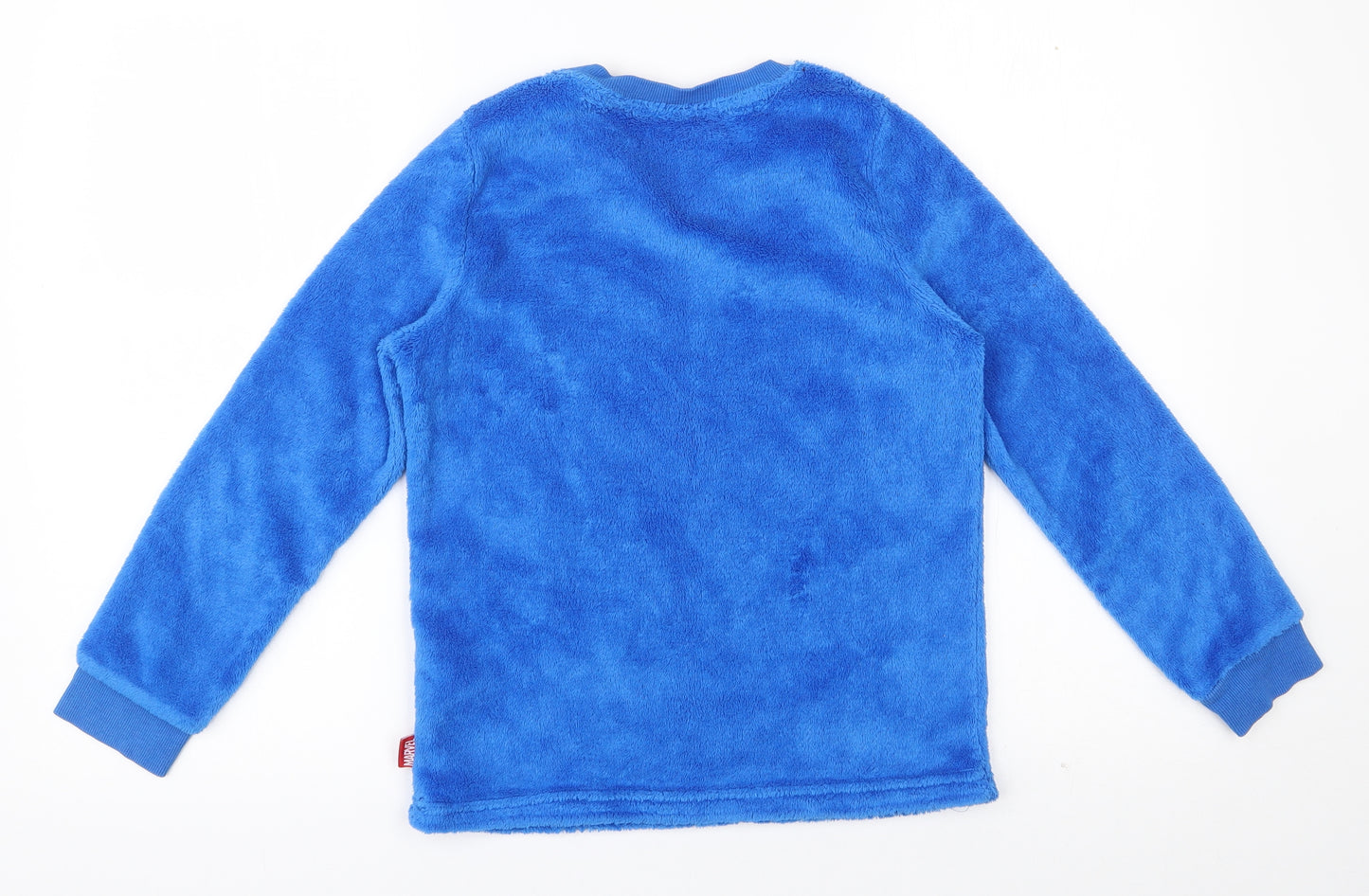 Disney Boys Blue  Polyester  Pyjama Top Size 9-10 Years  Pullover - Marvel, Spider Man