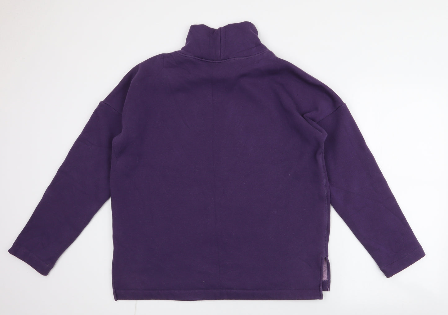 NEXT Womens Purple  Polyester Pullover Sweatshirt Size 12  Pullover