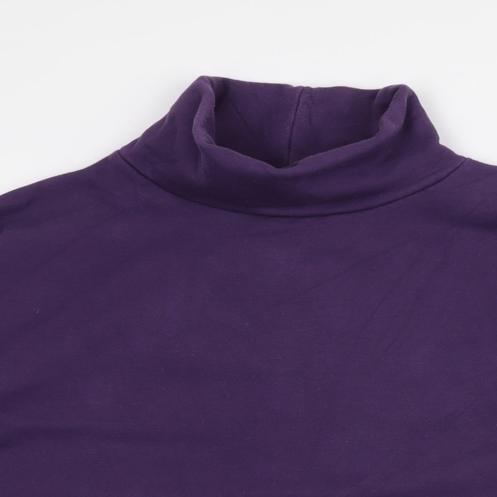 NEXT Womens Purple  Polyester Pullover Sweatshirt Size 12  Pullover