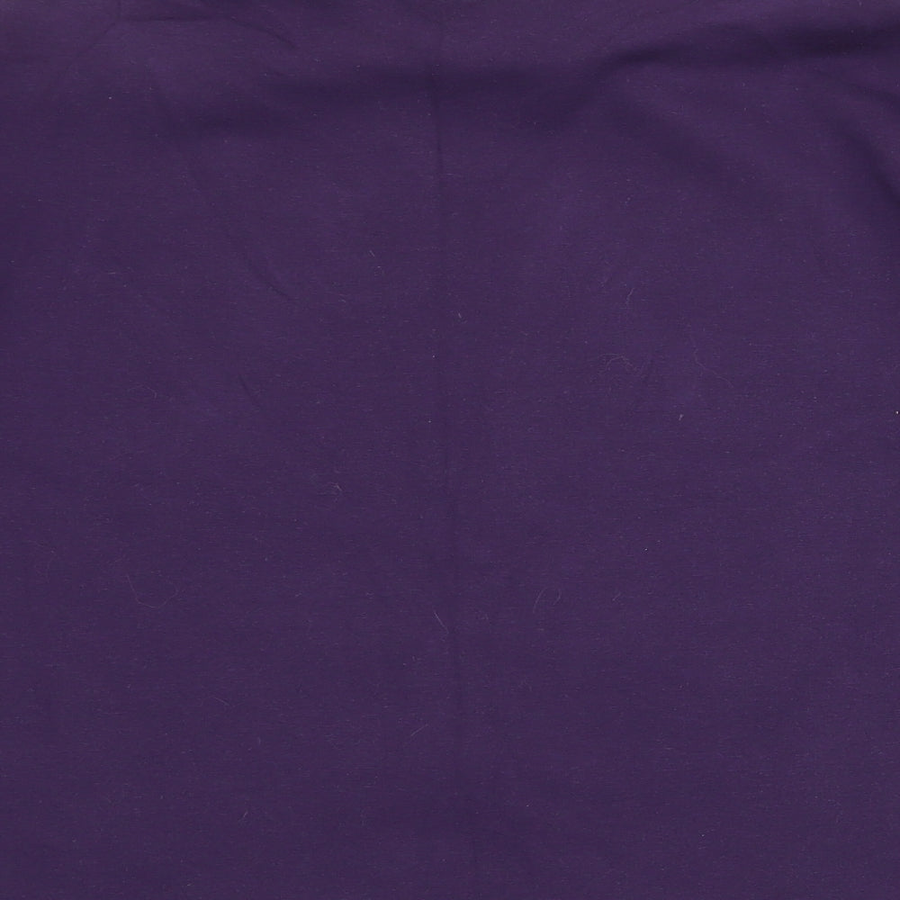 NEXT Womens Purple  Polyester Pullover Sweatshirt Size 12  Pullover