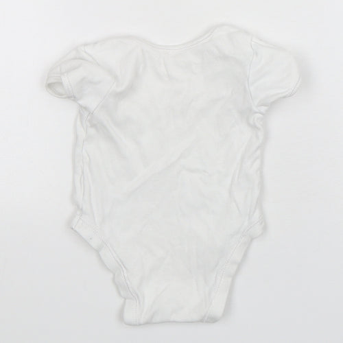 George Baby White  Cotton Leotard One-Piece Size 3-6 Months